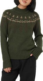 【送料無料】 テンツリー レディース シャツ トップス tentree Women's Highline Wool Turtleneck Sweater Dark Kombu Green