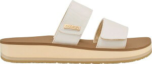 �R�r�A�� ���f�B�[�X �V���[�Y �T���_�� Cobian Women's Dana Rise Sandals White �z���C�g
