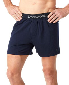�X�}�[�g�E�[�� �����Y �A���_�[�E�F�A �{�N�T�[�p���c Smartwool Men's Merino Boxed Boxer Deep Navy �l�C�r�[