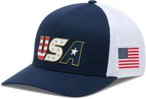 �R�����r�A �����Y �A�N�Z�T���[ �X�q Columbiadulteam USA 2026 Unstructured Adjustable Hat NoColor