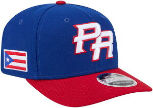 �j���[�G�� �����Y �A�N�Z�T���[ �X�q ���S New Eradult World Baseball Classic 2026 Puerto Rico Logo 9Seventy Adjustable Hat NoColor