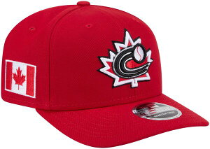 �j���[�G�� �����Y �A�N�Z�T���[ �X�q ���S New Eradult World Baseball Classic 2026 Canada Logo 9Seventy Adjustable Hat NoColor