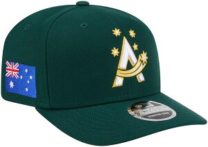 �j���[�G�� ���f�B�[�X �A�N�Z�T���[ �X�q ���S New Eradult World Baseball Classic 2026 Australia Logo 9Seventy Adjustable Hat NoColor