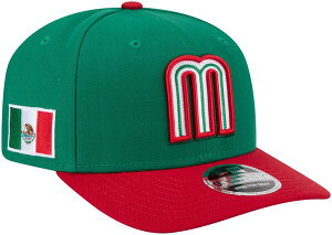 �j���[�G�� ���f�B�[�X �A�N�Z�T���[ �X�q ���S New Eradult World Baseball Classic 2026 Mexico Logo 9Seventy Adjustable Hat NoColor