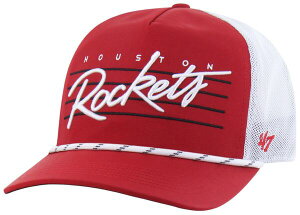 �t�H�[�e�B�[�Z�u�� ���f�B�[�X �A�N�Z�T���[ �X�q �_�E�� '47 Adult Houston Rockets Red Brrr Downburst Hitch Adjustable Hat NoColor ���b�h