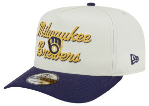 �j���[�G�� �����Y �A�N�Z�T���[ �X�q New Eradult Milwaukee Brewers White Chainstitch 9Fifty A-Frame Adjustable Hat NoColor �z���C�g