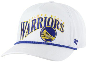 �t�H�[�e�B�[�Z�u�� ���f�B�[�X �A�N�Z�T���[ �X�q �O���t�B�b�N '47 Adult Golden State Warriors White Graphic Wave Hitch Adjustable Hat NoColor �z���C�g