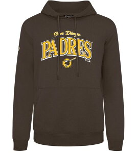 ���x���E�F�A �����Y �A�E�^�[ �p�[�J�[�E�X�E�F�b�g Levelwear Men'san Diego Padres Brown Promo Podium Pullover Hoodie NoColor �u���E��