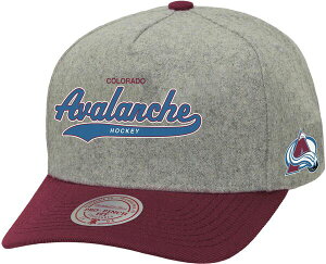 �~�b�`�F��&�l�X �����Y �A�N�Z�T���[ �X�q Mitchell & Ness Men's Colorado Avalanche Grey Tailsweep Snapback Hat NoColor �O���[