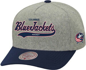 �~�b�`�F��&�l�X �����Y �A�N�Z�T���[ �X�q �W���P�b�g Mitchell & Ness Men's Columbus Blue Jackets Grey Tailsweep Snapback Hat NoColor �O���[