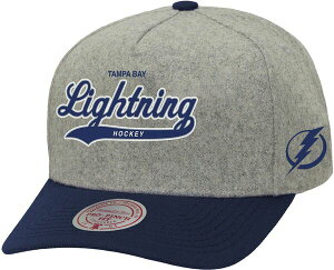 �~�b�`�F��&�l�X �����Y �A�N�Z�T���[ �X�q Mitchell & Ness Men's Tampa Bay Lightningrey Tailsweep Snapback Hat NoColor �O���[