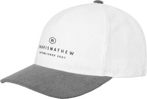 �g���r�X�}�q���[ ���f�B�[�X �A�N�Z�T���[ �X�q TravisMathew Adult Bike Tour Golf Hat White �z���C�g