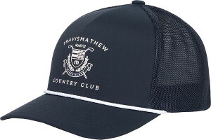 �g���r�X�}�q���[ �����Y �A�N�Z�T���[ �X�q TravisMathew Men's Tour Tempo Golf Hat Navy �l�C�r�[
