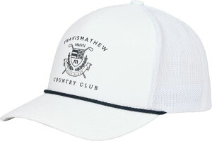 �g���r�X�}�q���[ �����Y �A�N�Z�T���[ �X�q TravisMathew Men's Tour Tempo Golf Hat White �z���C�g
