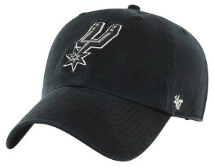 �t�H�[�e�B�[�Z�u�� �����Y �A�N�Z�T���[ �X�q '47 Adult Santonio Spurs Black Clean Up Adjustable Hat NoColor �u���b�N