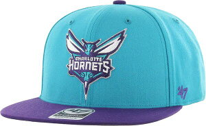 �t�H�[�e�B�[�Z�u�� ���f�B�[�X �A�N�Z�T���[ �X�q �L���b�v '47 Adult Charlotte Hornets 2Tone Captain Hat NoColor