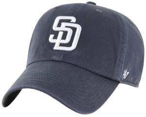 �t�H�[�e�B�[�Z�u�� �����Y �A�N�Z�T���[ �X�q '47 Adult San Diego Padres Navy Clean Up Adjustable Hat NoColor �l�C�r�[