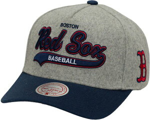 �~�b�`�F��&�l�X ���f�B�[�X �A�N�Z�T���[ �X�q Mitchell & Ness Adult Boston Red Sox Grey Tailsweep Snapback Hat NoColor �O���[