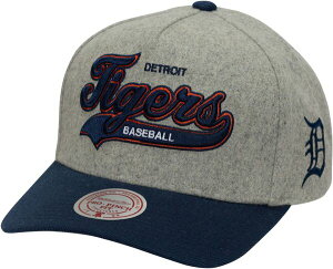 �~�b�`�F��&�l�X ���f�B�[�X �A�N�Z�T���[ �X�q Mitchell & Ness Adult Detroitigers Grey Tailsweep Snapback Hat NoColor �O���[
