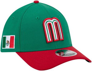 �j���[�G�� �����Y �A�N�Z�T���[ �X�q ���S New Eradult World Baseball Classic 2026 Mexico Logo 39Thirty Fitted Hat NoColor