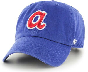 �t�H�[�e�B�[�Z�u�� �����Y �A�N�Z�T���[ �X�q '47 �e 47 Men's Atlanta Braves Clean Up Adjustable Hat NoColor
