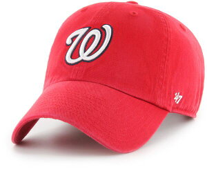 �t�H�[�e�B�[�Z�u�� �����Y �A�N�Z�T���[ �X�q '47 Adult Washingtonationals Red Clean Up Adjustable Hat NoColor ���b�h