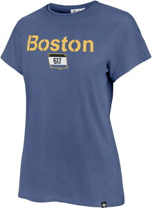 �t�H�[�e�B�[�Z�u�� ���f�B�[�X �g�b�v�X T�V���c '47 Women's Boston Red Sox City Connect Workmark '617' T-Shirt NoColor ���b�h