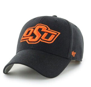 �t�H�[�e�B�[�Z�u�� �����Y �A�N�Z�T���[ �X�q '47 Oklahoma State Cowboys Black MVP Adjustable Hat NoColor �u���b�N