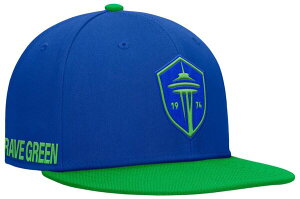 �t�@�i�e�B�N�X ���f�B�[�X �A�N�Z�T���[ �X�q Fanatics MLS Adult Seattle Soundersitter Blue Snapback Adjustable Hat NoColor �u���[