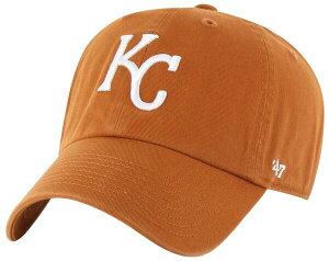 �t�H�[�e�B�[�Z�u�� �����Y �A�N�Z�T���[ �X�q ���S '47 Adult Kansas City Royals Orange Logo Clean Up Adjustable Hat NoColor �I�����W
