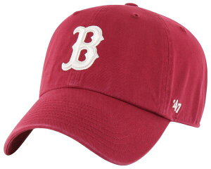 �t�H�[�e�B�[�Z�u�� �����Y �A�N�Z�T���[ �X�q ���S '47 Adult Boston Red Sox Red Logo Clean Up Adjustable Hat NoColor ���b�h