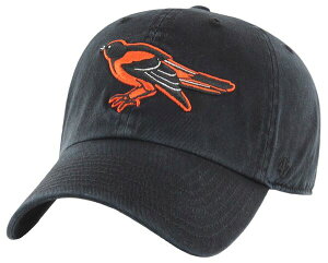 �t�H�[�e�B�[�Z�u�� ���f�B�[�X �A�N�Z�T���[ �X�q '47 Adult Baltimore Orioles Black Cleanup Adjustable Hat NoColor �u���b�N