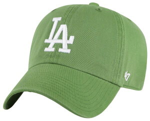 �t�H�[�e�B�[�Z�u�� ���f�B�[�X �A�N�Z�T���[ �X�q '47 �e 47 Men's Los Angeles Dodgers Green Clean Up Adjustable Hat NoColor �O���[��