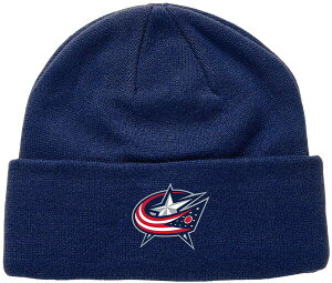 �~�b�`�F��&�l�X ���f�B�[�X �A�N�Z�T���[ �X�q �j�b�g �W���P�b�g Mitchell & Ness Adult Columbus Blue Jackets Navy Basic Knit Hat NoColor �l�C�r�[