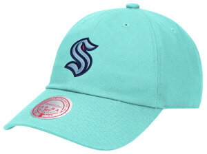 �~�b�`�F��&�l�X �����Y �A�N�Z�T���[ �X�q Mitchell & Ness Men'seattle Kraken Blue Secondary 1904 Hat NoColor �u���[