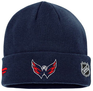 �t�@�i�e�B�N�X �����Y �A�N�Z�T���[ �X�q �L���b�v �j�b�g Fanatics NHL Adult Washington Capitals Navy Rink Cuffed Knit Beanie NoColor �l�C�r�[