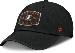 �t�@�i�e�B�N�X �����Y �A�N�Z�T���[ �X�q Fanatics NHL Adult Anaheim Ducks Dangle Black Adjustable Hat NoColor �u���b�N