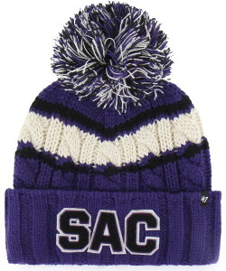 �t�H�[�e�B�[�Z�u�� ���f�B�[�X �A�N�Z�T���[ �X�q �j�b�g '47 Women'sacramento Kings Purplemma Cuffed Knit Beanie NoColor �p�[�v��