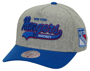 �~�b�`�F��&�l�X �����Y �A�N�Z�T���[ �X�q Mitchell & Ness Men's New York Rangers Grey Tailsweep Snapback Hat NoColor �O���[