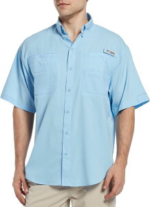 �R�����r�A �����Y �g�b�v�X �V���c Columbia Men's PFG TamiamiI Short Sleeve Shirt Sail