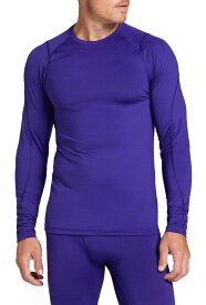 【送料無料】 DSG メンズ シャツ トップス DSG Men's Cold Weather Crewneck Long Sleeve Shirt Team Purple