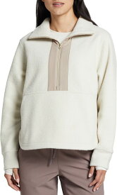 【送料無料】 アルパインデザイン レディース シャツ トップス Alpine Design Women's Wayfarer Fleece 1/4 Zip Jacket Cloud White