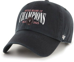 �t�H�[�e�B�[�Z�u�� �����Y �A�N�Z�T���[ �X�q '47 Adult 2025 MLS Cup Champions Inter Miami CF Clean UP Hat NoColor