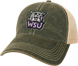 ���[�O���K�V�[ �����Y �A�N�Z�T���[ �X�q League-Legacy Weber State Wildcats Old Favorite Adjustable Trucker Black Hat NoColor �u���b�N
