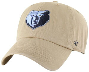 �t�H�[�e�B�[�Z�u�� �����Y �A�N�Z�T���[ �X�q ���S '47 Adult Memphis Grizzlies Khaki Logo Cleanup Adjustable Hat NoColor �J�[�L
