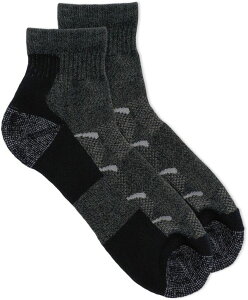 ������ �����Y �A���_�[�E�F�A �C�� Merrell Moab Hiking Quarter Socks Charcoal �`���R�[��