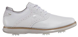 �t�b�g�W���C ���f�B�[�X �V���[�Y �X�j�[�J�[ FootJoy Women's Traditionsaddle Golf Shoes White �z���C�g