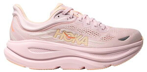 �z�J�I�l�I�l ���f�B�[�X �V���[�Y �X�j�[�J�[ HOKA Women's Bondi 9 Running Shoes Lilacream/Tangerine Glow �N���[��