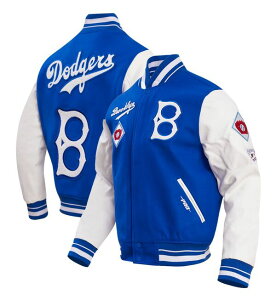 �v���X�^���_�[�h �����Y �A�E�^�[ �W���P�b�g�E�u���]�� Pro Standard Men's Brooklyn Dodgers Royal Retro Classic Jacket NoColor