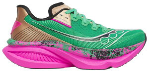 �T�b�J�j�[ ���f�B�[�X �V���[�Y �X�j�[�J�[ Saucony Women's Endorphin Azura Running Shoes Green/Black �u���b�N